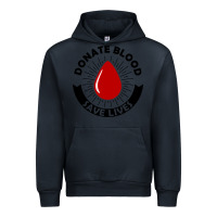 Navy donate blood save lives blood donor Urban Hoodie - artisFamous