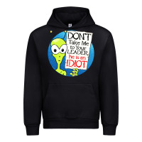 Black dont take me to your leader Urban Hoodie - artisFamous