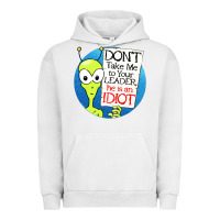 Pigment Lunar Rock dont take me to your leader Urban Hoodie - artisFamous