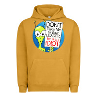 Pigment Peanut Butter dont take me to your leader Urban Hoodie - artisFamous