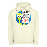 Pigment Pistachio dont take me to your leader Urban Hoodie - artisFamous