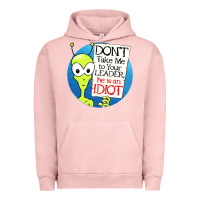 Pigment Salmon dont take me to your leader Urban Hoodie - artisFamous