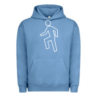 Pigment Pebble Blue everyday im shufflin Urban Hoodie - artisFamous