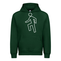 Forest Green everyday im shufflin Urban Hoodie - artisFamous