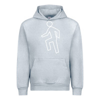 Heather Grey everyday im shufflin Urban Hoodie - artisFamous