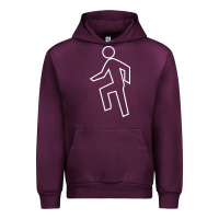 Mauve Wine everyday im shufflin Urban Hoodie - artisFamous