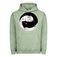 Pigment Oil Green ferret harmony Urban Hoodie - artisFamous