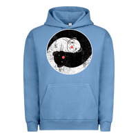 Pigment Pebble Blue ferret harmony Urban Hoodie - artisFamous