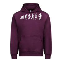 Mauve Wine onewheel evolution Urban Hoodie - artisFamous