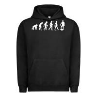 Pigment Black onewheel evolution Urban Hoodie - artisFamous