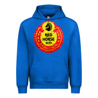 Cobalt red horse Urban Hoodie - artisFamous
