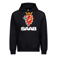 Black saab Urban Hoodie - artisFamous