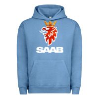 Pigment Pebble Blue saab Urban Hoodie - artisFamous
