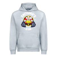 Heather Grey anime gym Urban Hoodie - artisFamous