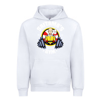 White anime gym Urban Hoodie - artisFamous
