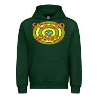 Forest Green sick sad world Urban Hoodie - artisFamous