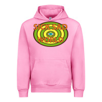Fuchsia Pink sick sad world Urban Hoodie - artisFamous