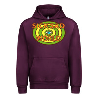 Mauve Wine sick sad world Urban Hoodie - artisFamous