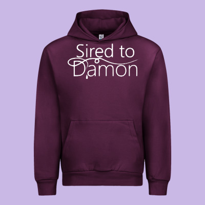 Sired To Damon Urban Hoodie Designed By Artisfamous