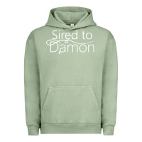 Pigment Oil Green sired to damon Urban Hoodie - artisFamous