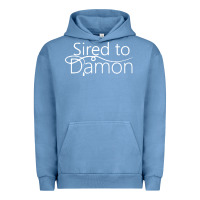 Pigment Pebble Blue sired to damon Urban Hoodie - artisFamous