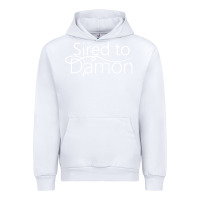 White sired to damon Urban Hoodie - artisFamous