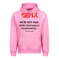 Fuchsia Pink genx were not mad Urban Hoodie - artisFamous