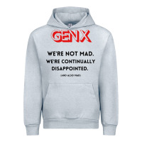Heather Grey genx were not mad Urban Hoodie - artisFamous