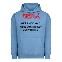 Pigment Pebble Blue genx were not mad Urban Hoodie - artisFamous