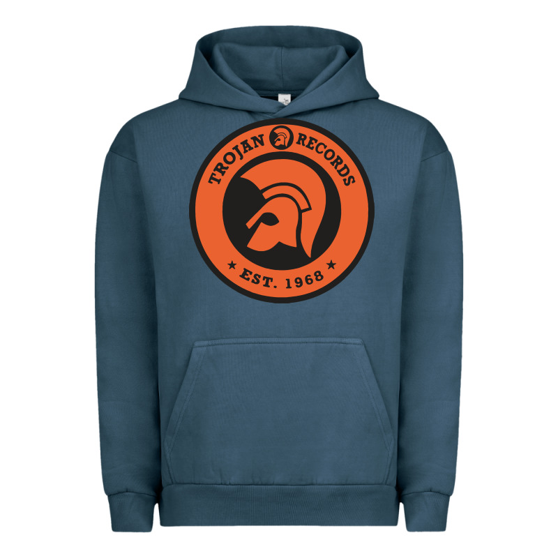 Trojann Records Est 1968 Urban Hoodie by artisFamous | Teevron