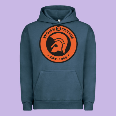 Trojann Records Est 1968 Urban Hoodie Designed By Artisfamous