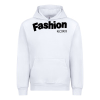 White fashion records Urban Hoodie - artisFamous