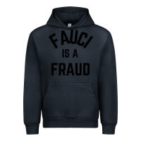 Navy fauci is a fraud Urban Hoodie - artisFamous