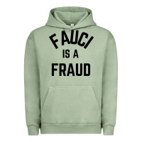Pigment Oil Green fauci is a fraud Urban Hoodie - artisFamous