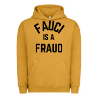 Pigment Peanut Butter fauci is a fraud Urban Hoodie - artisFamous