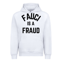 White fauci is a fraud Urban Hoodie - artisFamous