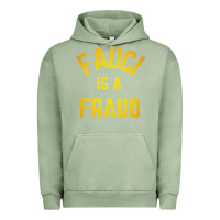 Pigment Oil Green fauci is a fraud Urban Hoodie - artisFamous