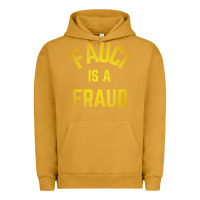 Pigment Peanut Butter fauci is a fraud Urban Hoodie - artisFamous