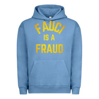 Pigment Pebble Blue fauci is a fraud Urban Hoodie - artisFamous