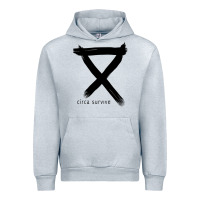 Heather Grey circa survive Urban Hoodie - artisFamous
