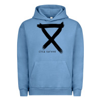 Pigment Pebble Blue circa survive Urban Hoodie - artisFamous