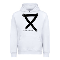 White circa survive Urban Hoodie - artisFamous