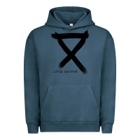 Pigment Midnight Navy circa survive Urban Hoodie - artisFamous