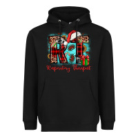 Black christmas rt respiratory therapist Heavyweight Hoodie - JahusDesignShop