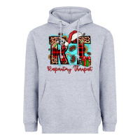 Heather Grey christmas rt respiratory therapist Heavyweight Hoodie - JahusDesignShop