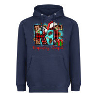 Navy christmas rt respiratory therapist Heavyweight Hoodie - JahusDesignShop