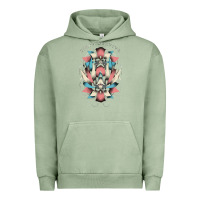 Pigment Oil Green circa survive Urban Hoodie - artisFamous
