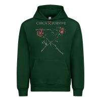 Forest Green circa survive Urban Hoodie - artisFamous