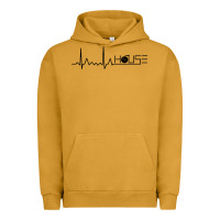 Pigment Peanut Butter house music heartbeat Urban Hoodie - artisFamous