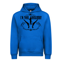 Cobalt i'm your huckleberry Urban Hoodie - artisFamous